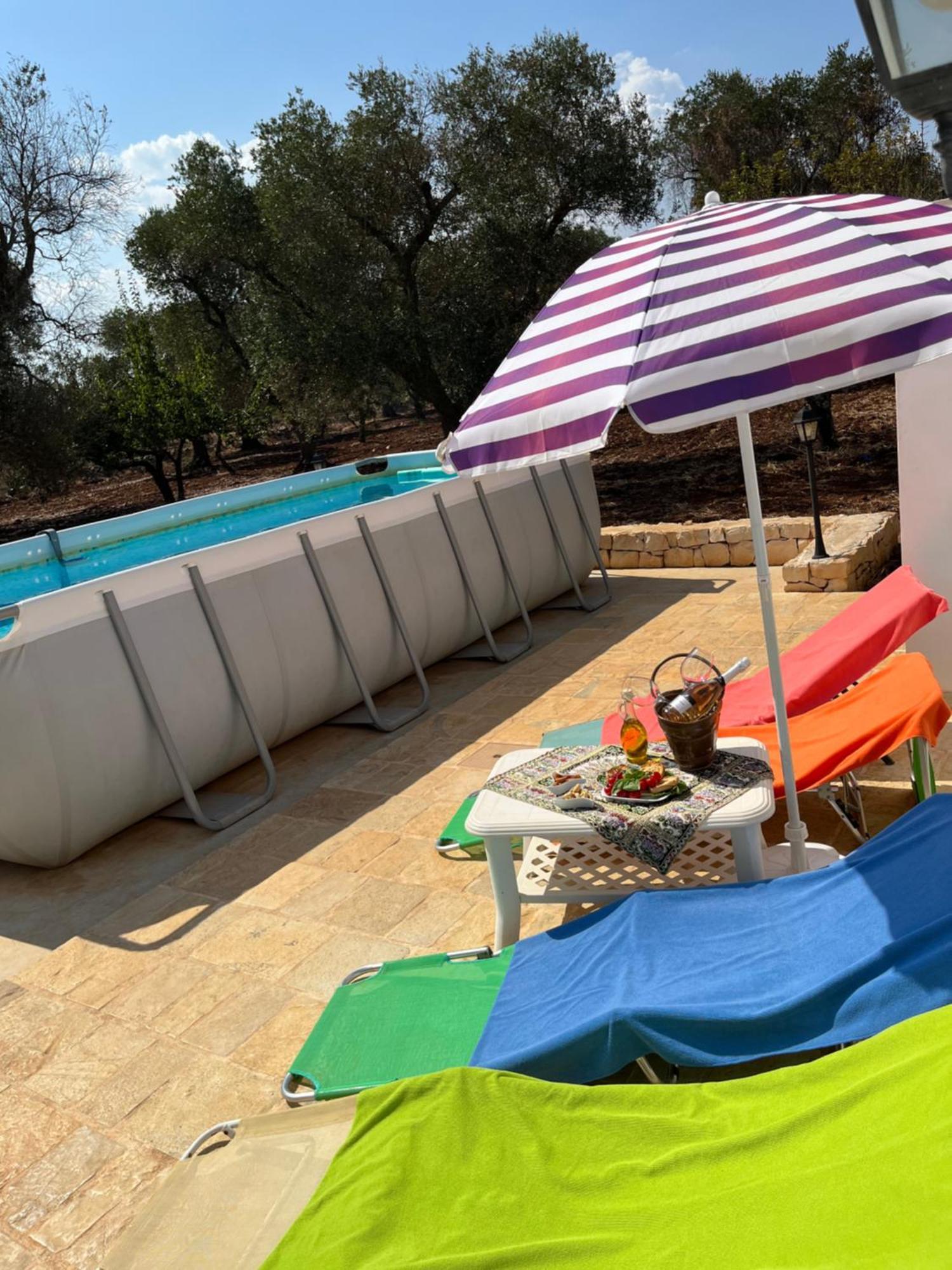 Chateaux Des Trulli 산 미켈레 살렌티노 외부 사진